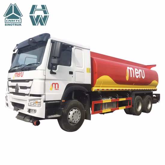 Sinotruk 브랜드 뉴 HOWO 6X4 20000 22000 리터 배달 운송 연료 탱크 트럭