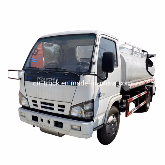 일본 브랜드 뉴 4000L 5000L 6000L 휘발유 유조선 리필 트럭 연료 탱크 트럭